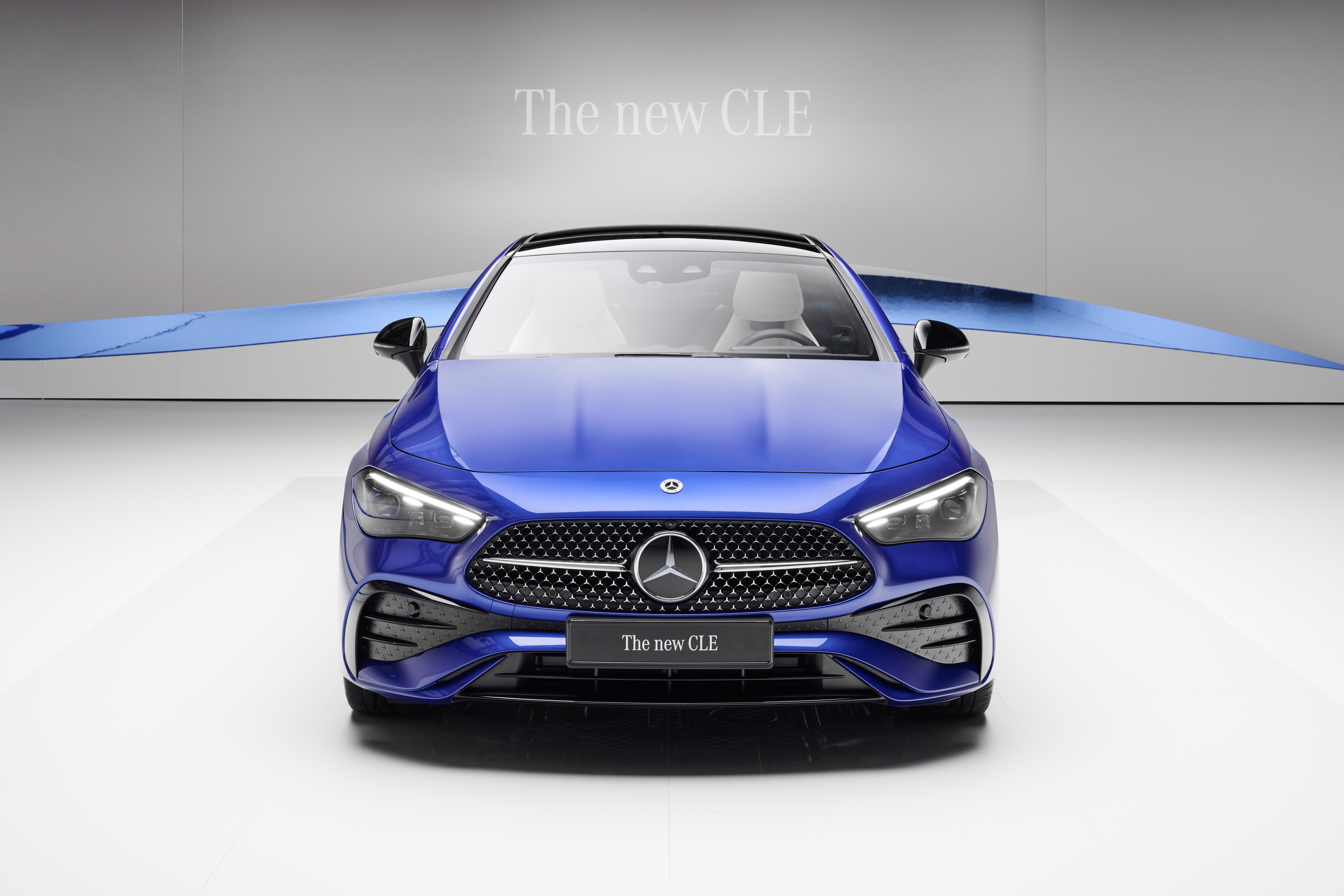 2024 Mercedes-Benz CLE Coupe in blue