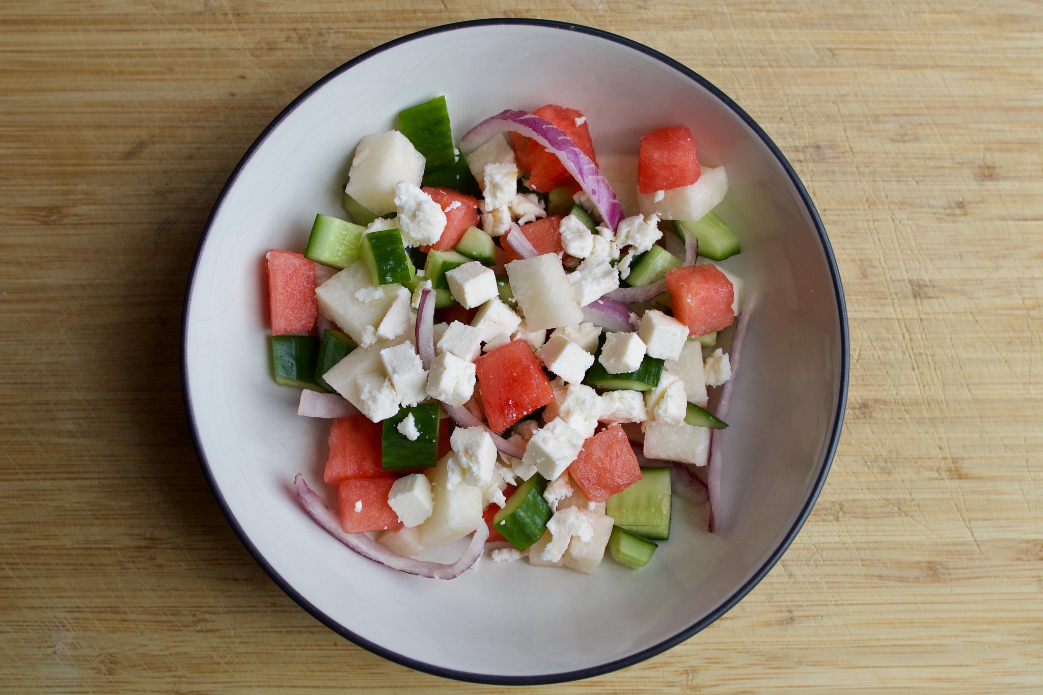 Watermelon salad