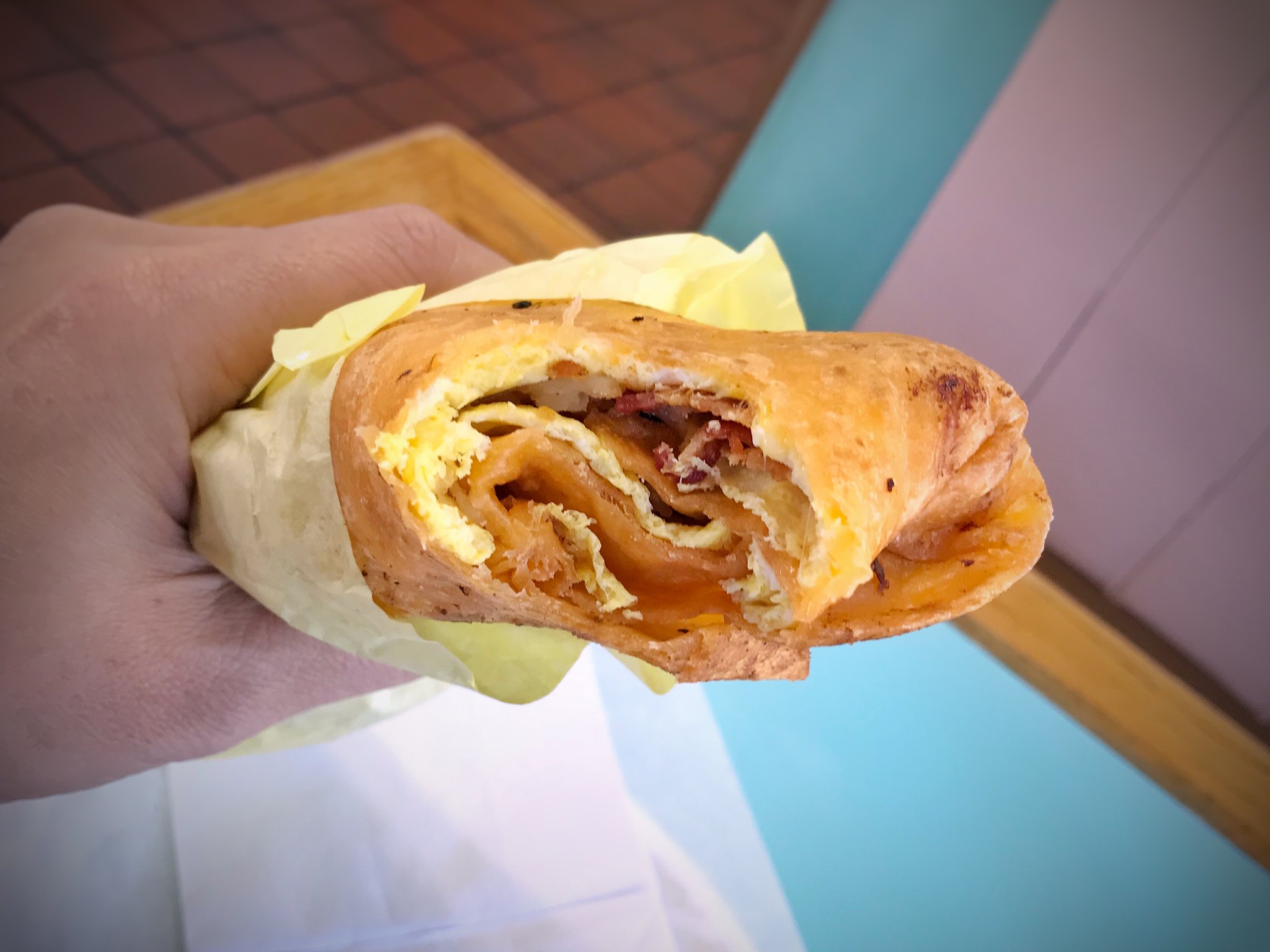 Breakfast burrito