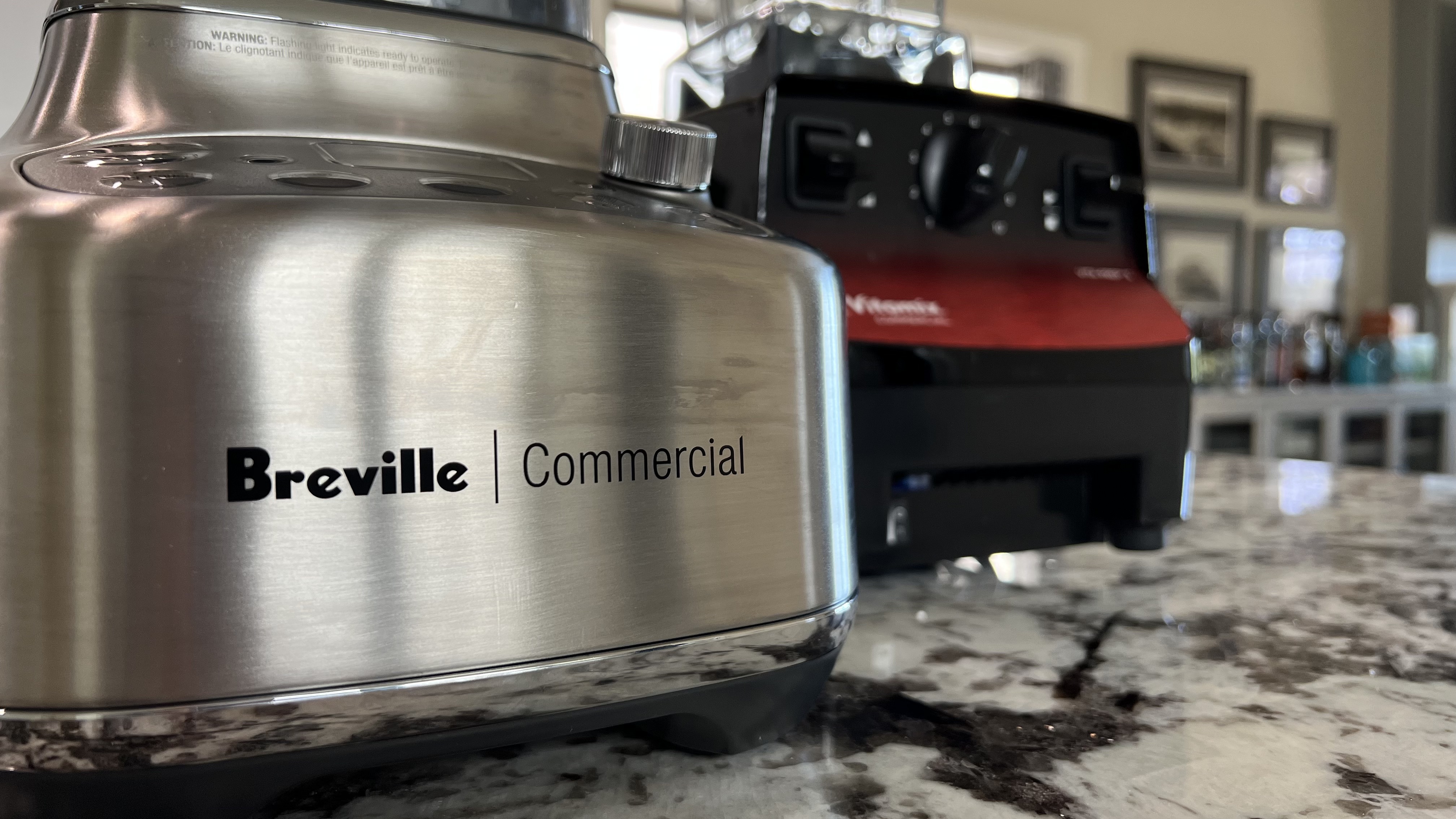 Breville Super Q Pro and Vitamix Vita Prep 3