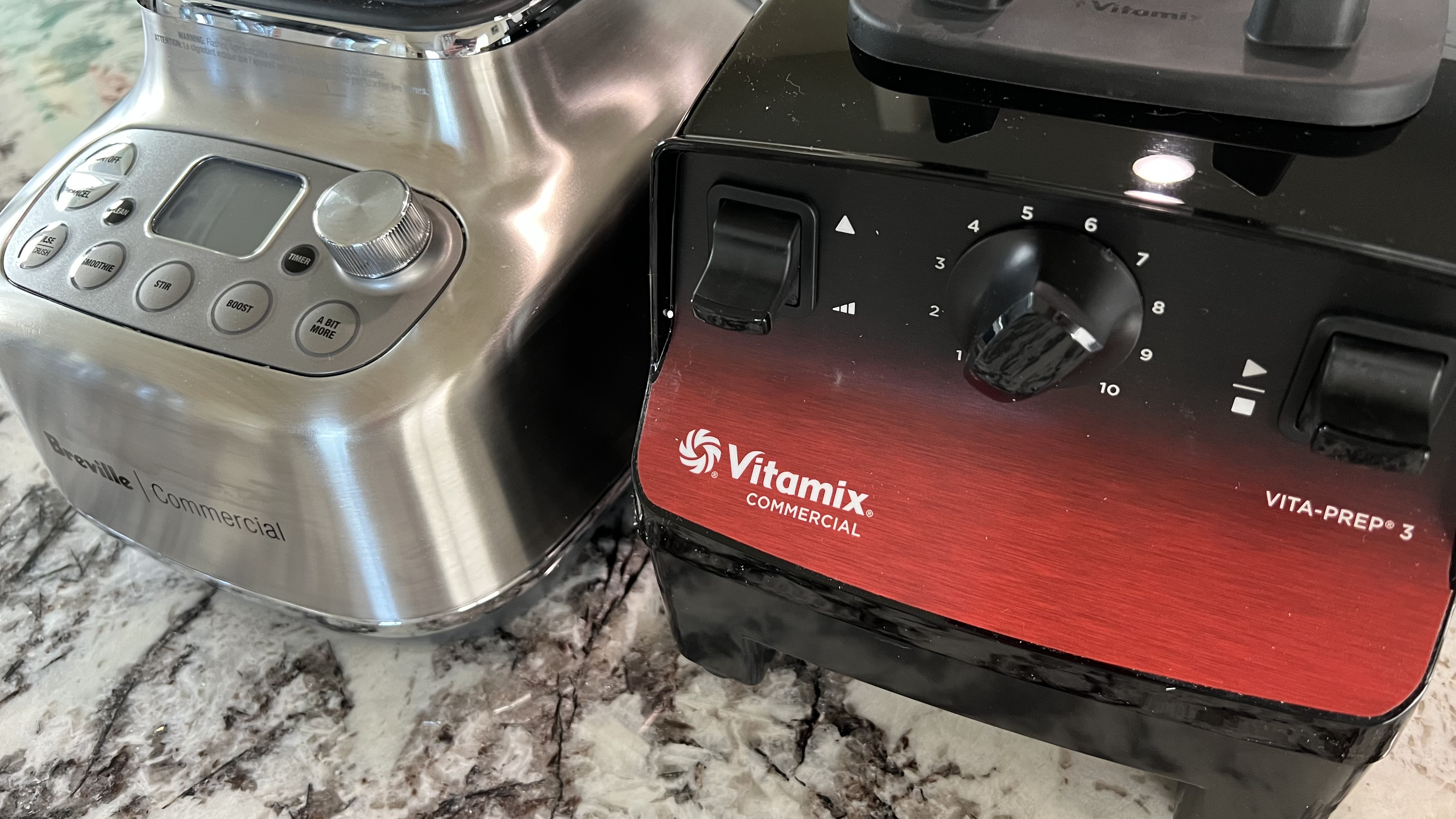 Breville vs Vitamix - design