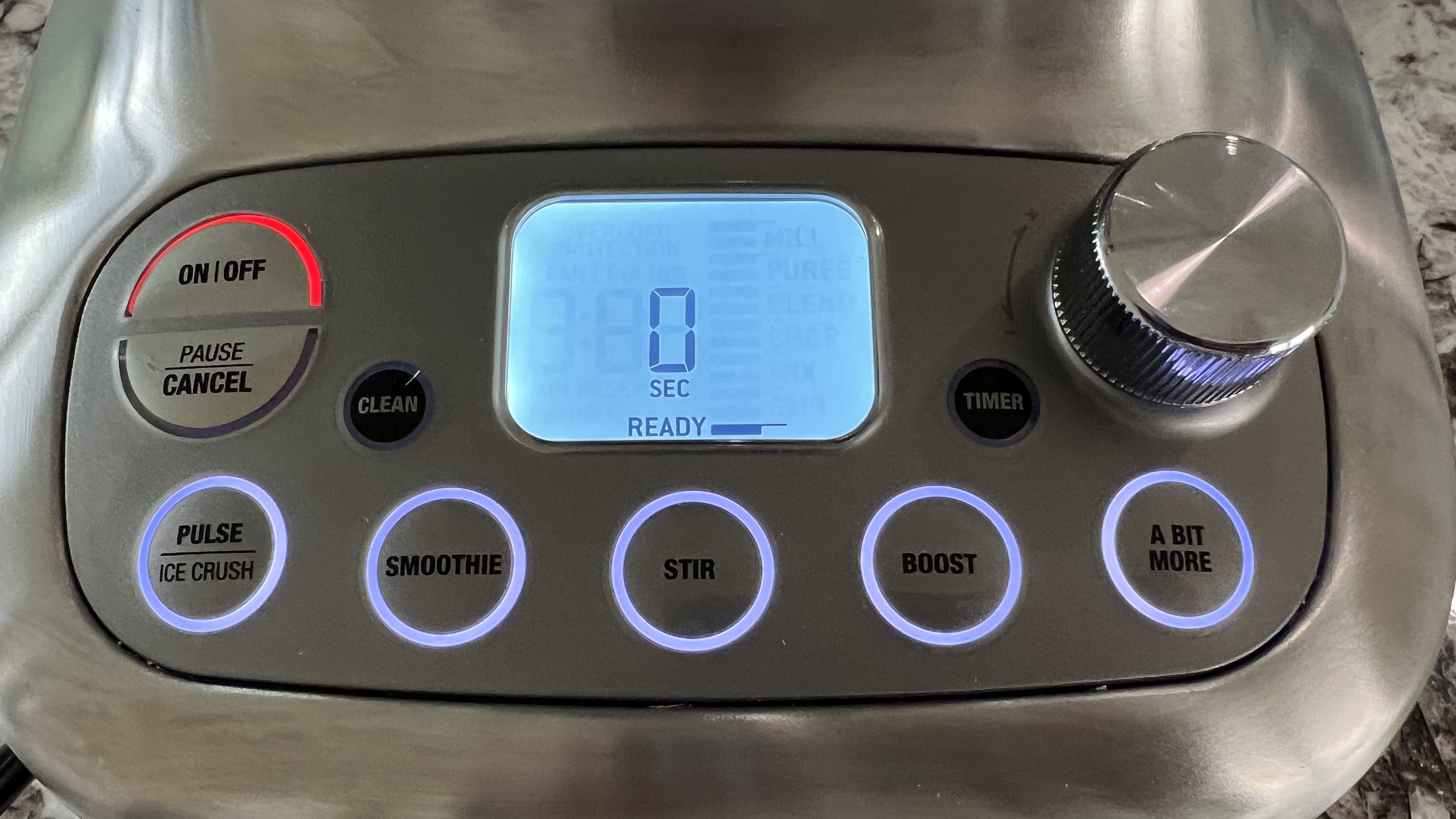 Breville Super Q Pro interface