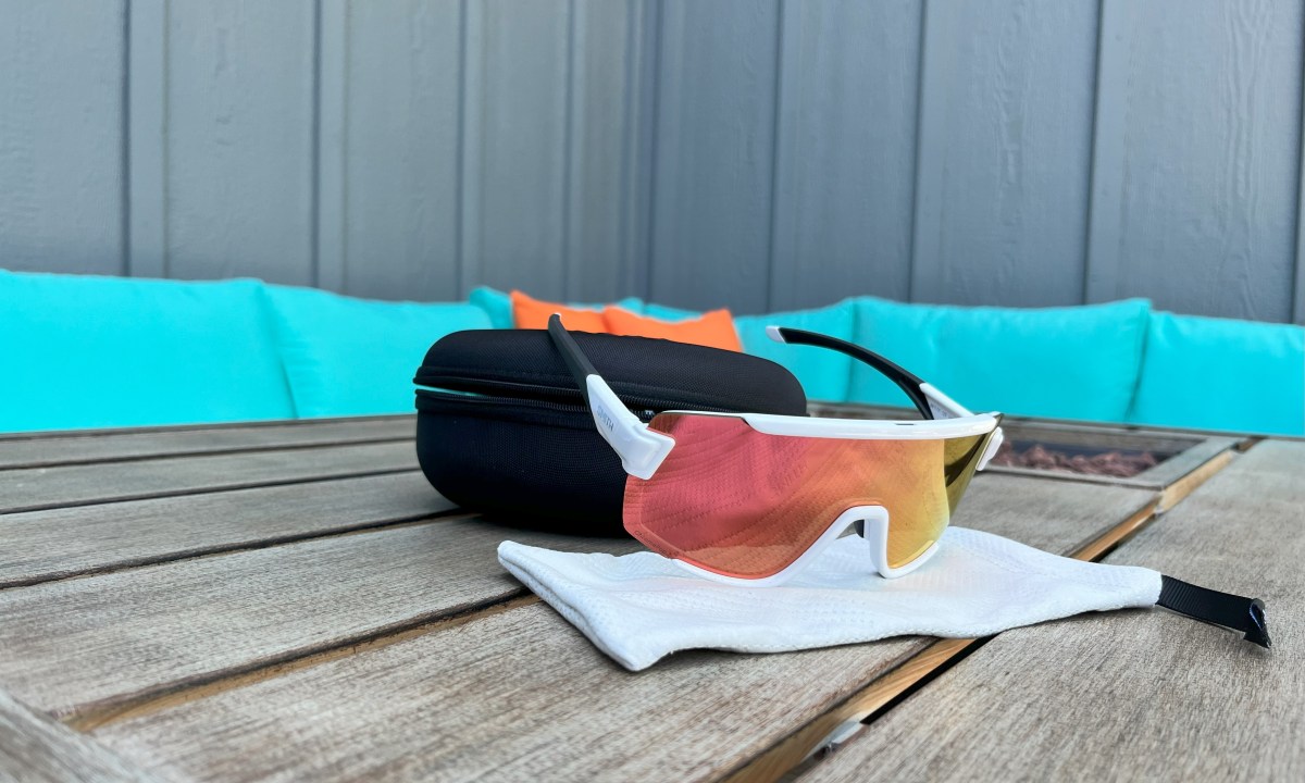 The Smith Wildcat sunglasses with Red Mirror ChromaPop lens