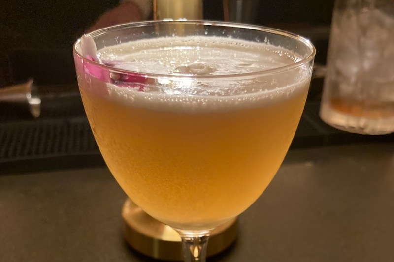 aquavit nyc cocktail in glass