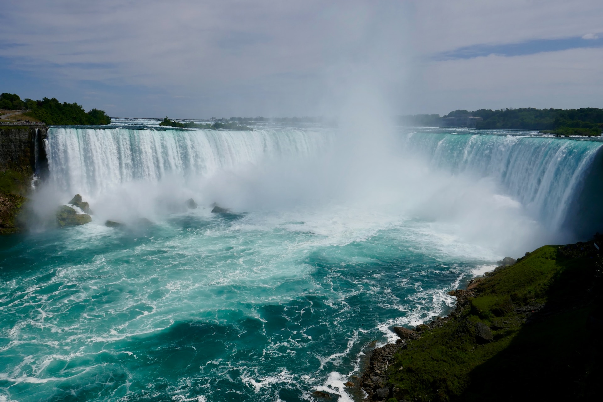 Niagara Falls waterfall. 