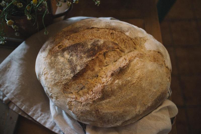 Sourdough bread.