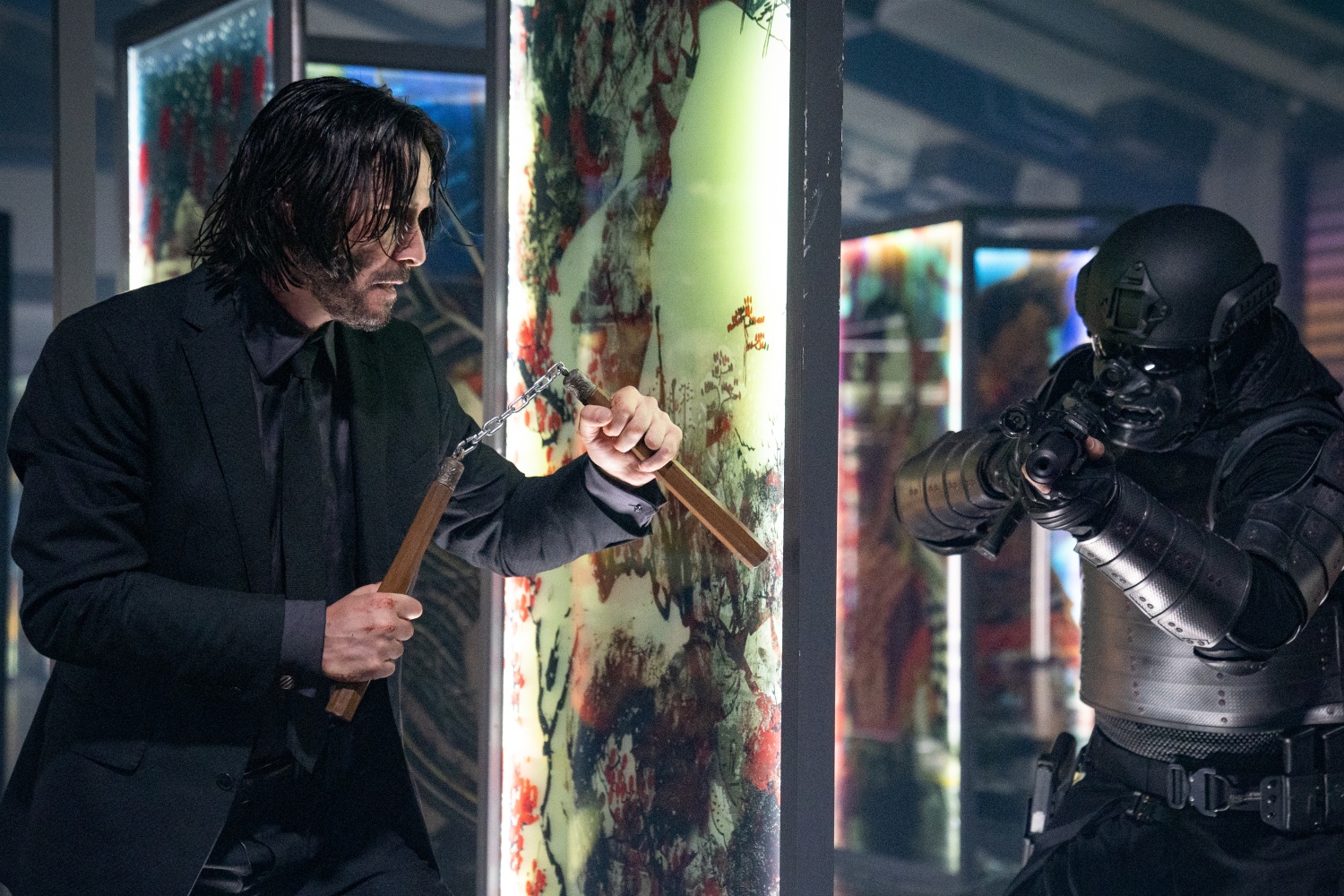 A still of Keanu Reeves in "John Wick"