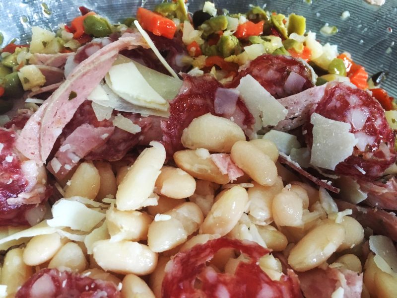 White bean salad