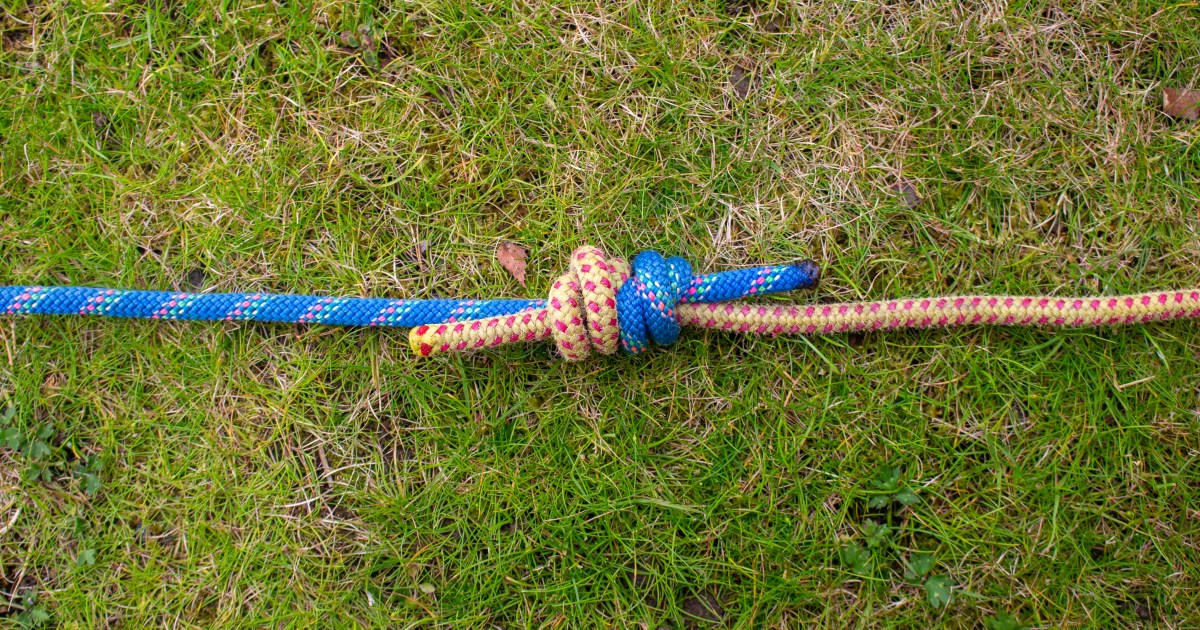 How to tie the double fisherman's knot (it's not just for rock climbing