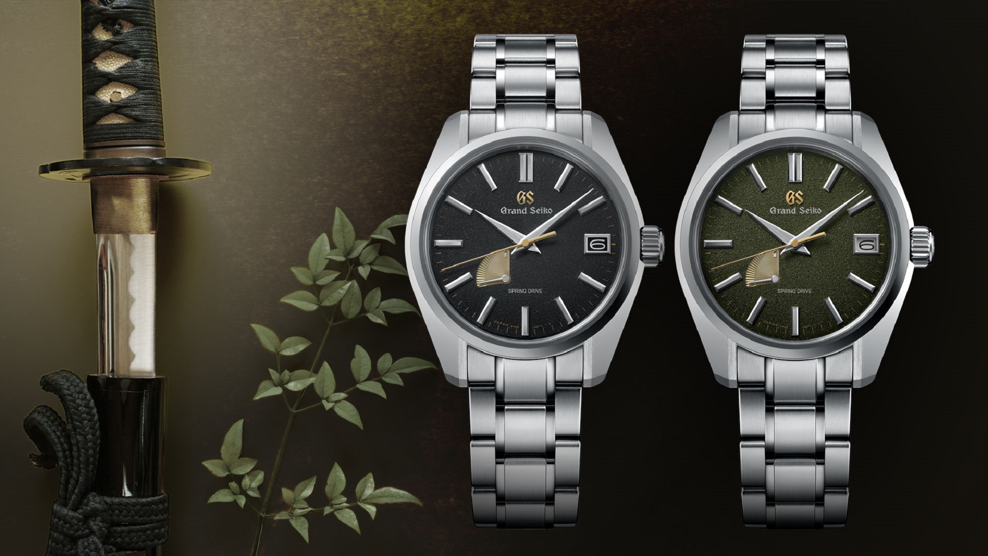 Grand Seiko watches with sword