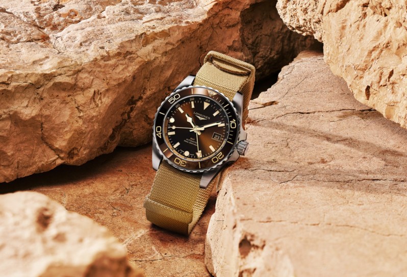 The Longines HydroConquest watch.