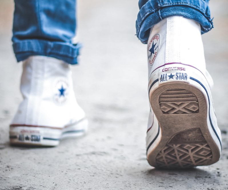 Man in Converse