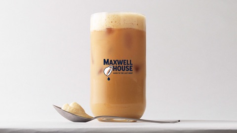 Maxwell House Iced Latte with Foam