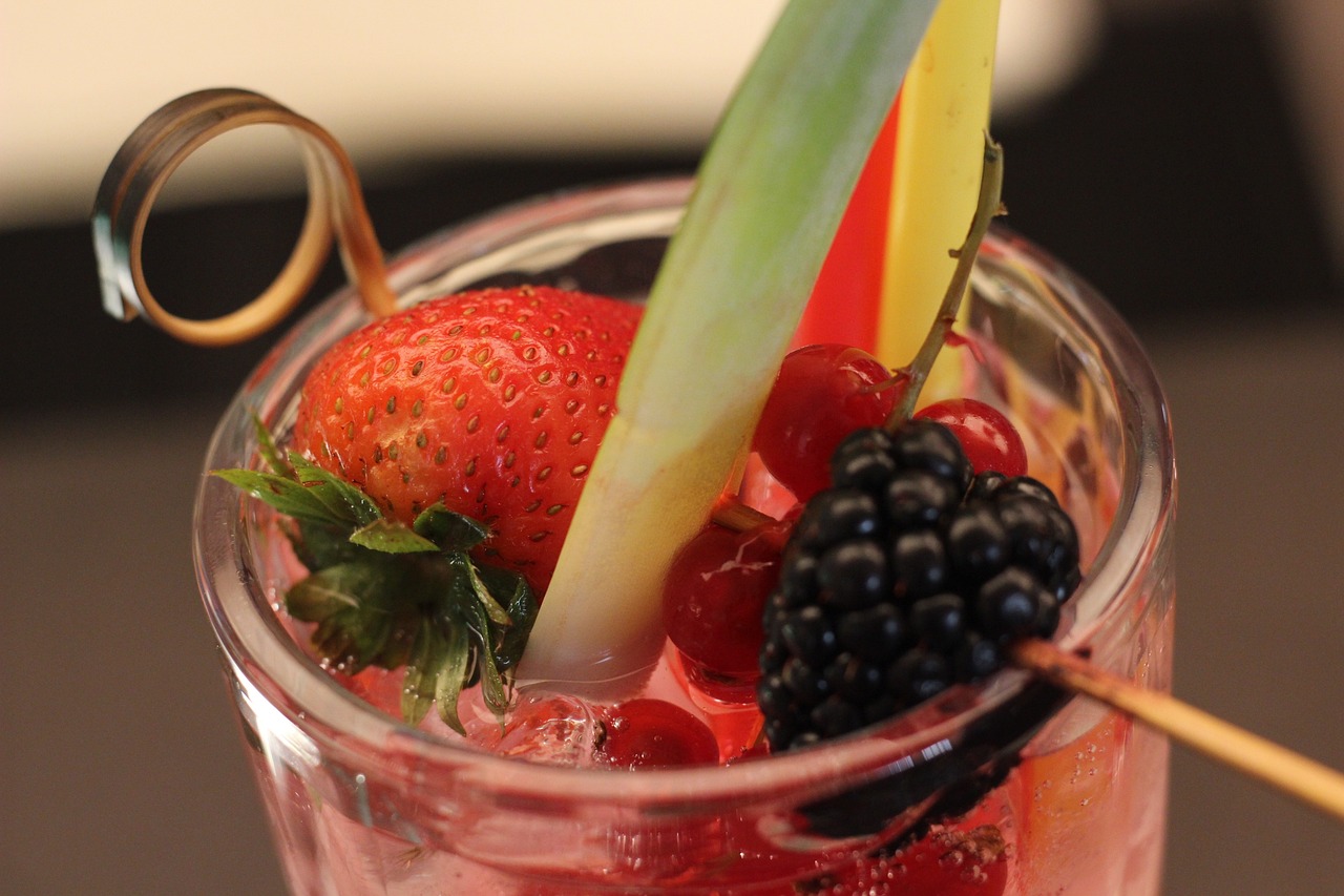Shirley Temple mocktail