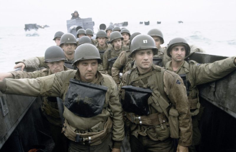 Tom Hanks in Saving Private Ryan