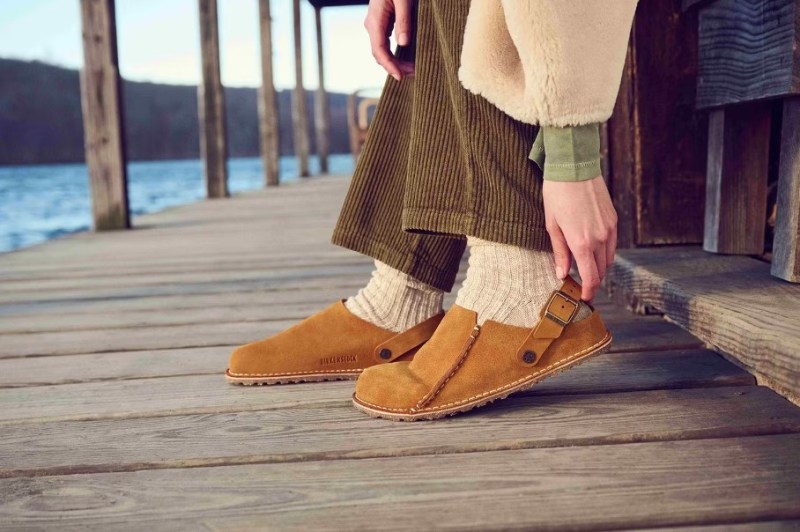 Birkenstock Lutry Clog on a deck