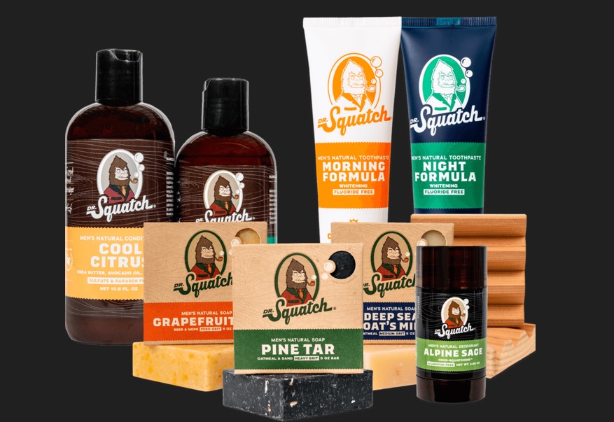  Dr. Squatch Men's Natural Soap and Hair Care - Snowy