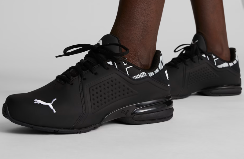 Puma Viz Runner Repeat on feet.