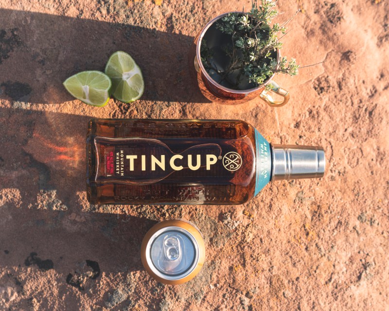 Tincup whiskey and drinks