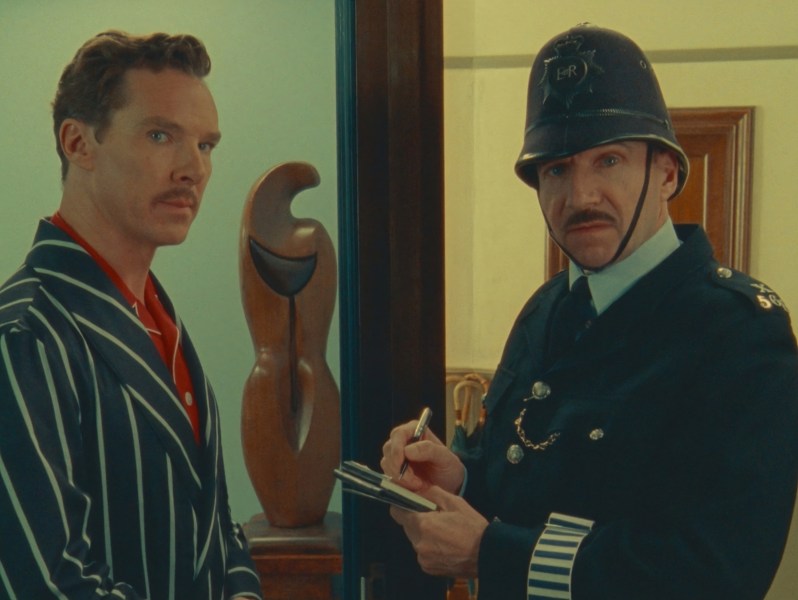Benedict Cumberbatch and Ralph Fiennes in The Wonderful Story of Henry Sugar.