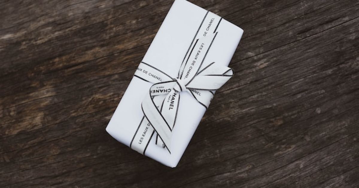Chanel Chanel White Box + Paper bag + Ribbon + Tissue Paper Set