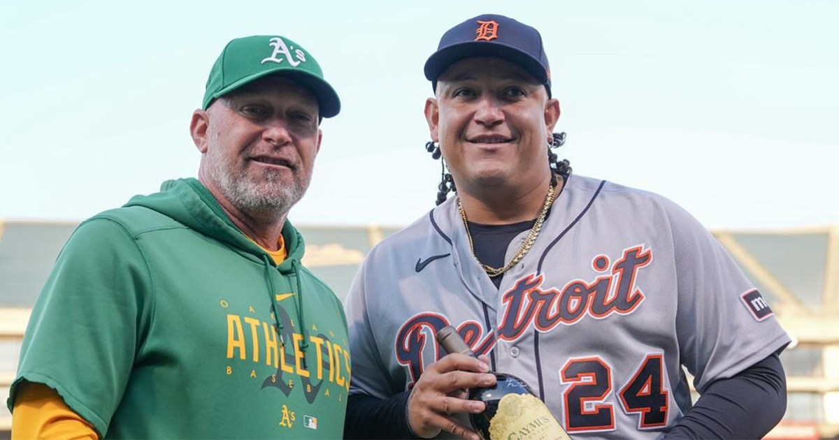 Everyone is dunking on MLB's Oakland Athletics about a gift they gave  player Miguel Cabrera - here's why - The Manual