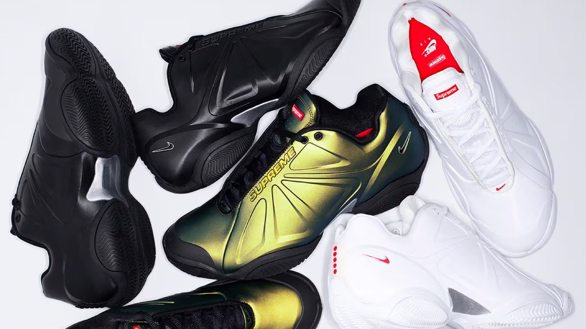 Nike x Supreme new Courtposite sneakers