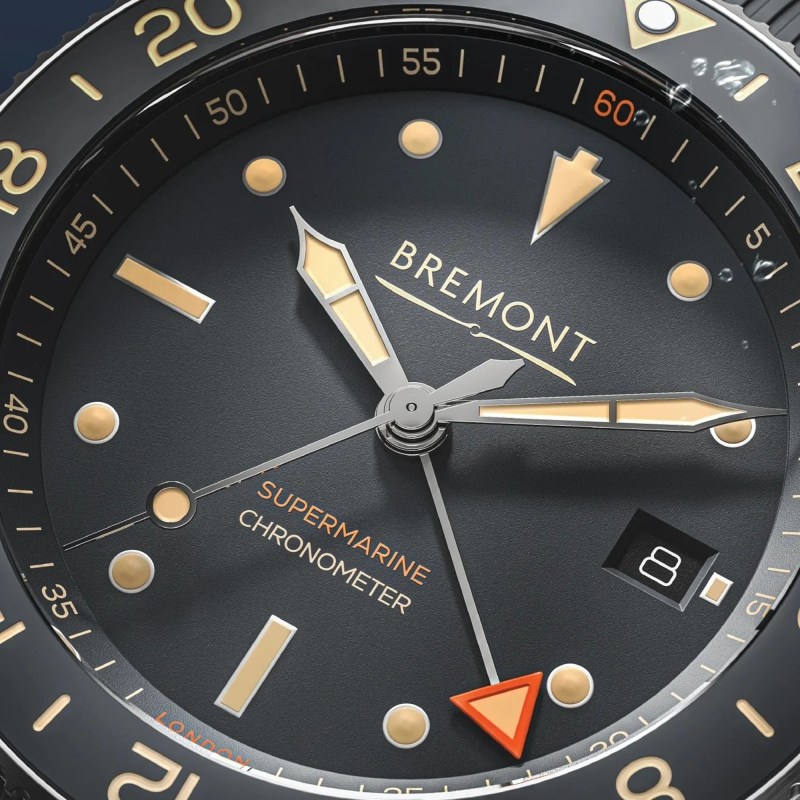 Bremont Supermarine watch face