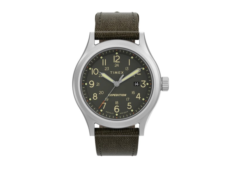 Timex Expedition Sierra North watch with green strap