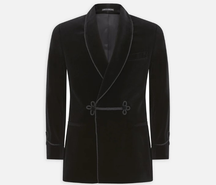 derek rose smoking jacket