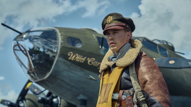 Austin Butler in Masters of the Air.