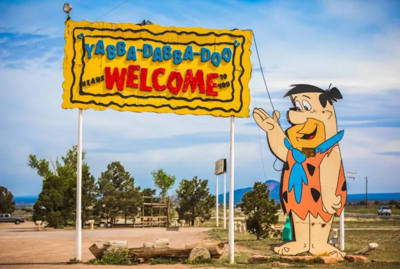 Bedrock City theme park in Arizona.