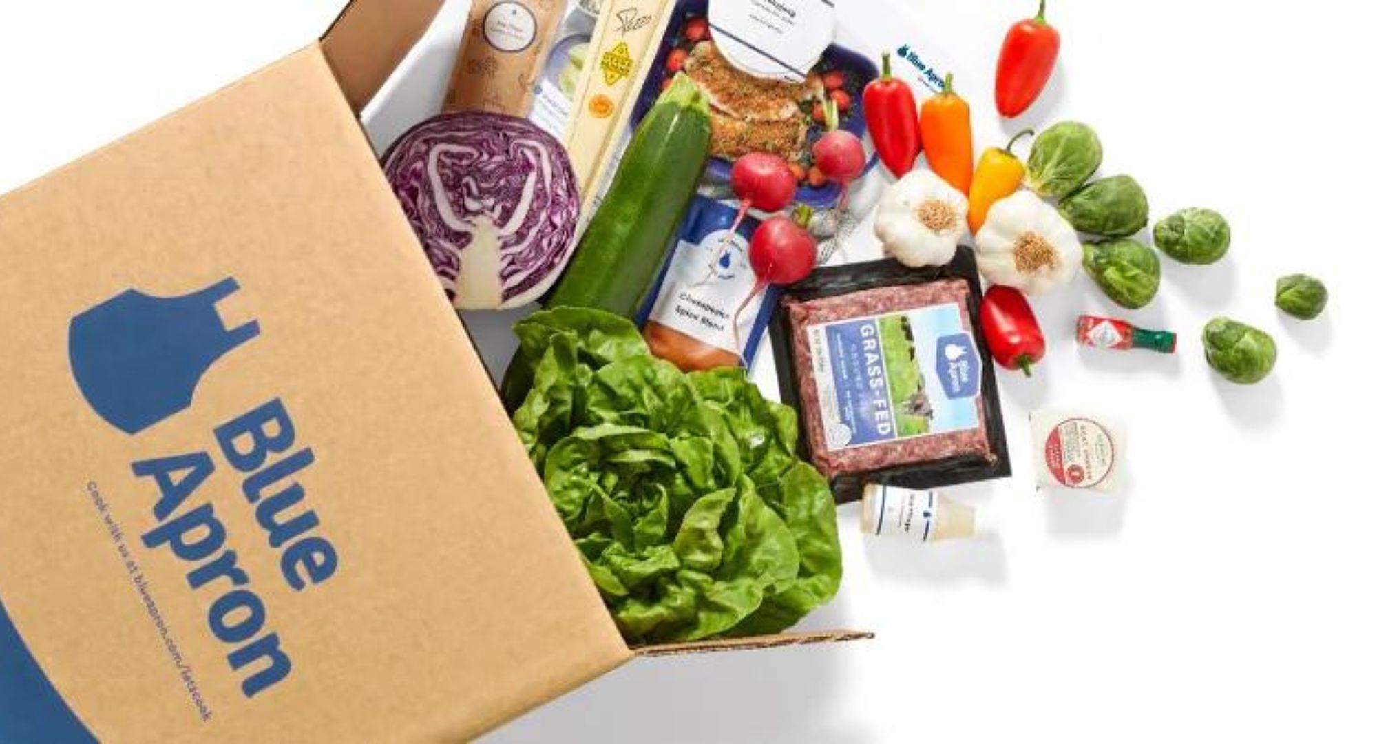 Blue apron food box