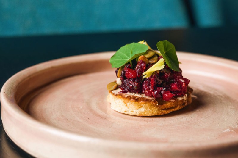 Lingonberry compote.