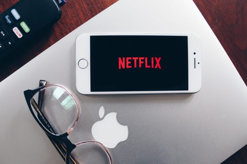 Netflix en un teléfono