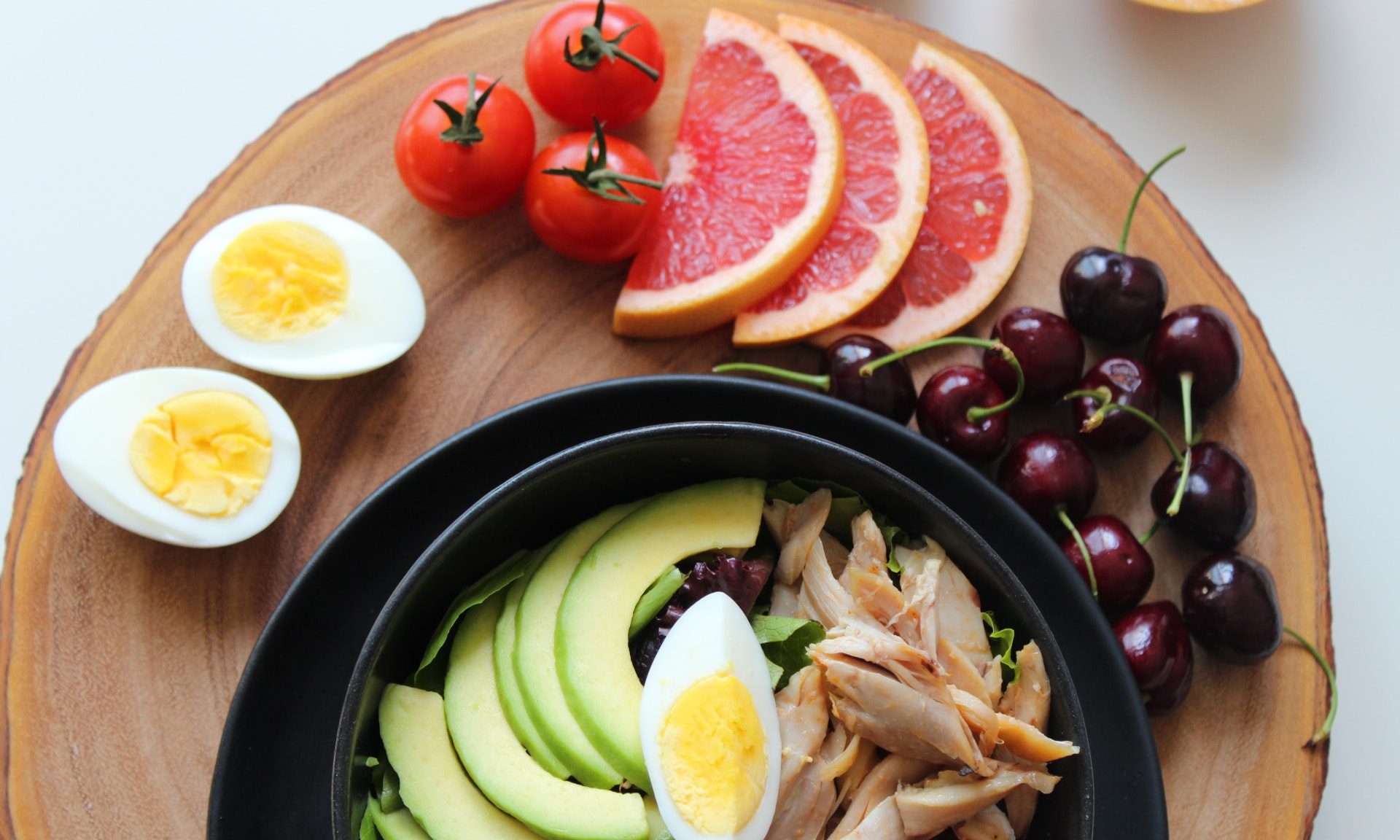 healthy foods and groceries