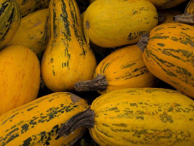 Orange spaghetti squash