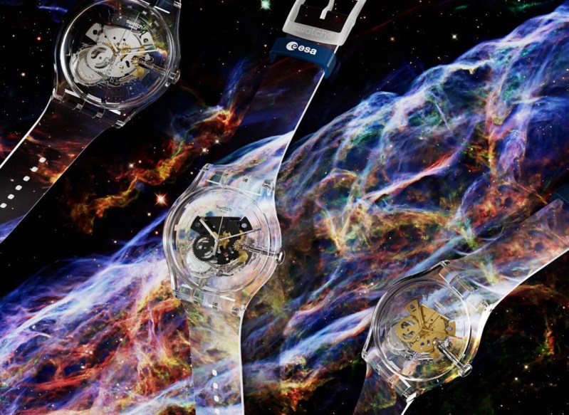 The Swatch watch collaboration with ESA.