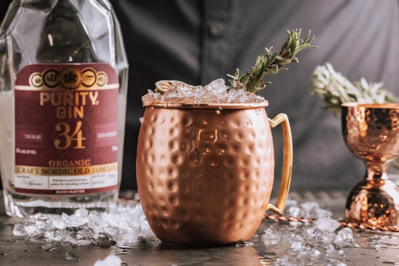 Winter Mule Cocktail