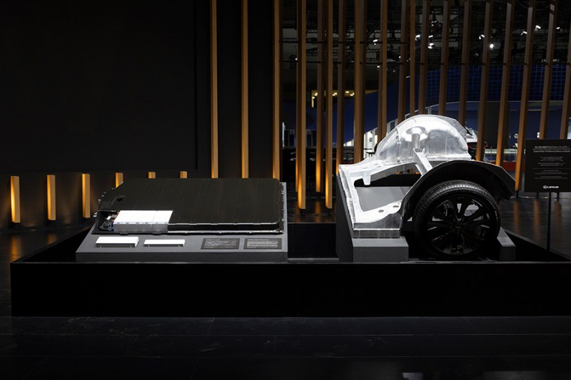 Concepto de baterías para vehículos eléctricos de Lexus
