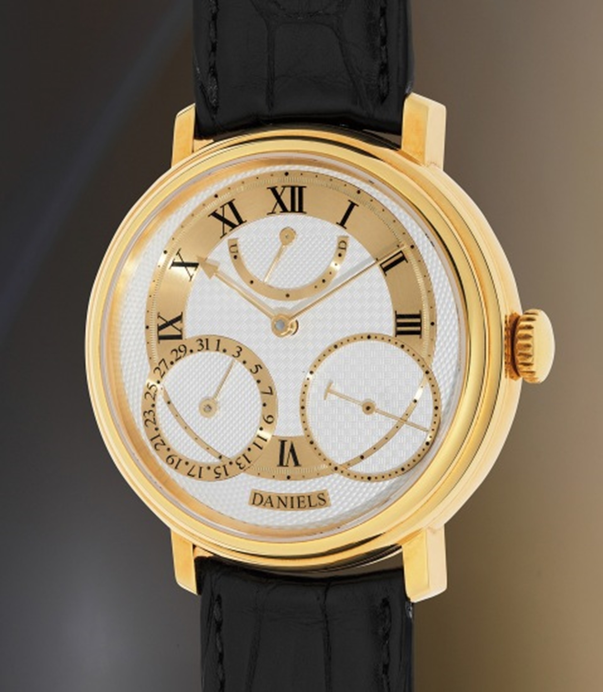 George Daniels watch face