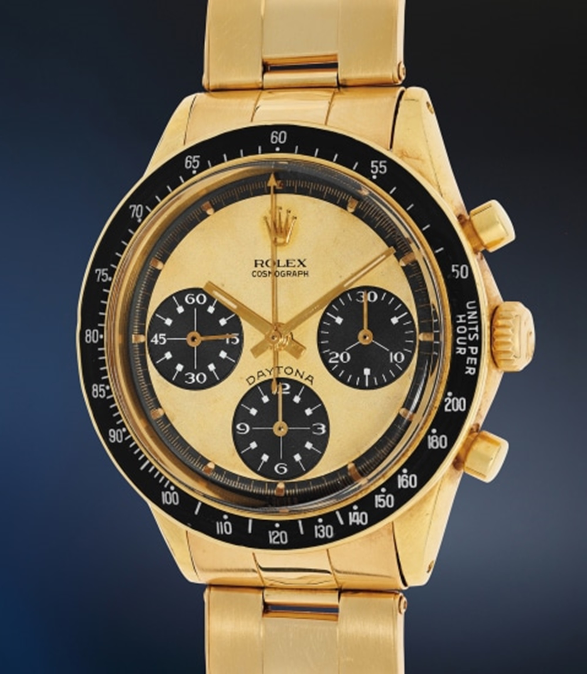 Rolex Paul Newman Lemon watch face