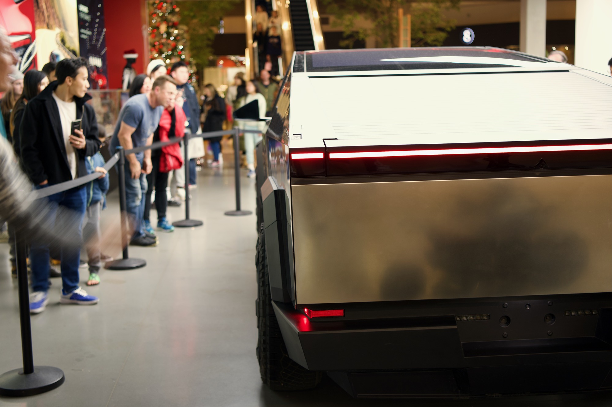 Tesla Cybertruck at the Bellevue, WA location