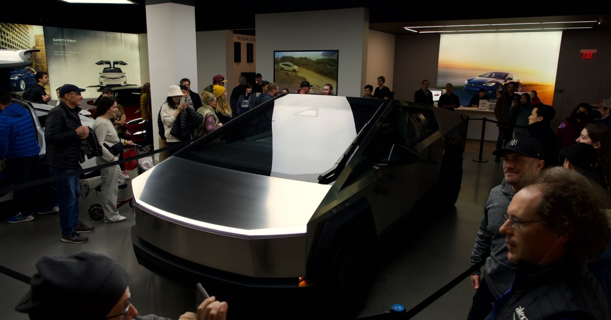 The Tesla Cybertruck starts at around ,000 and is finally available for delivery