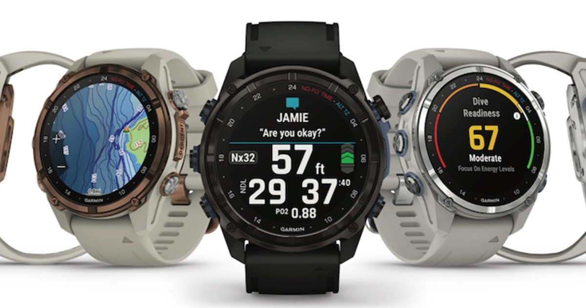 Garmin debuts 3 new smartwatches for everyone from sailors to serious divers