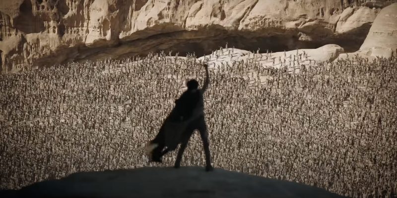 Timothee Chalamet in Dune Part 2.