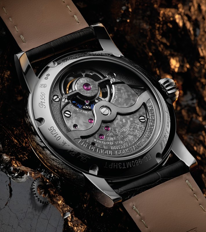 Frederique Constant Classic Tourbillon back