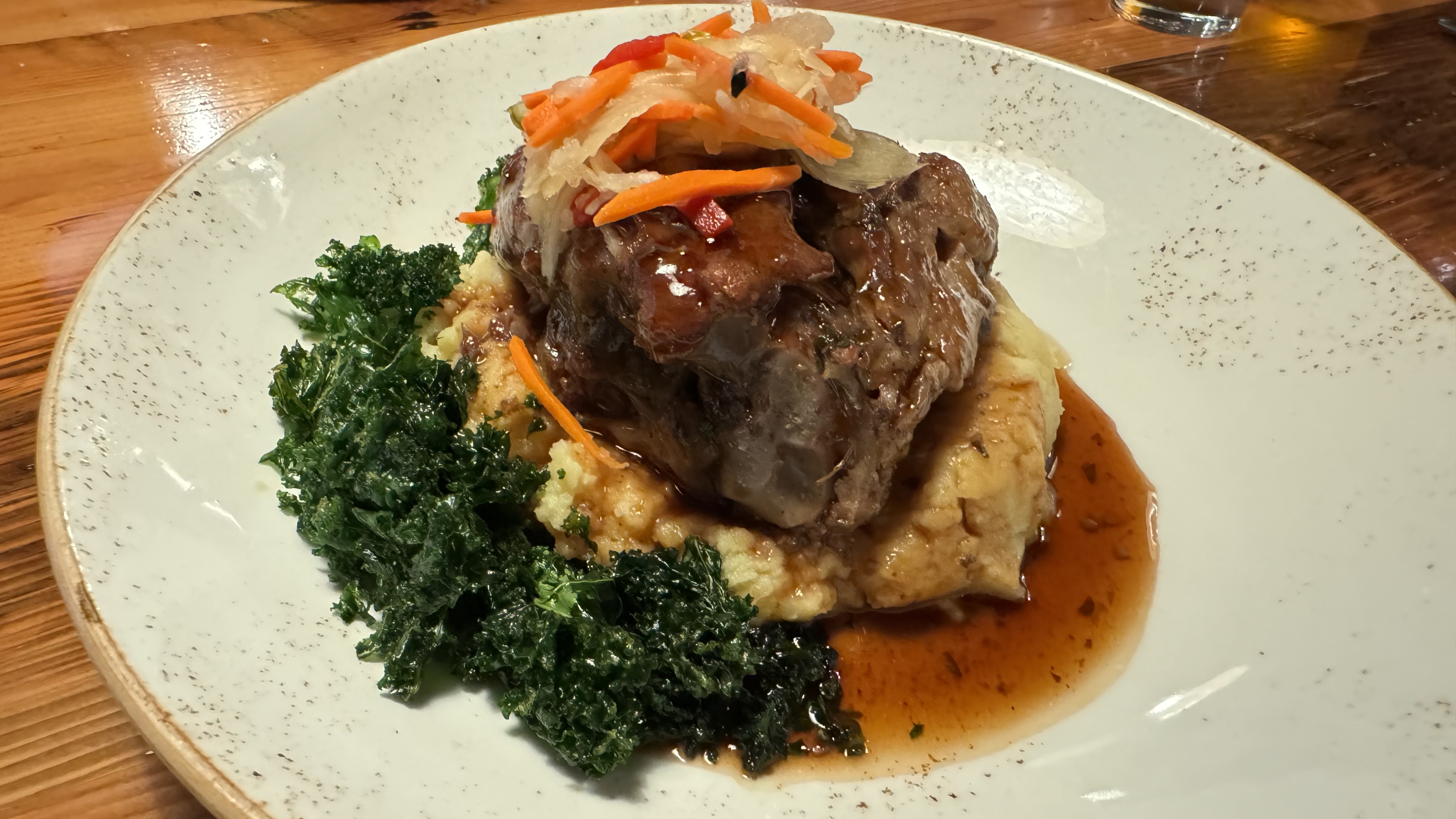 where to stay eat and play in jackson hole pork shank at spur restaurant