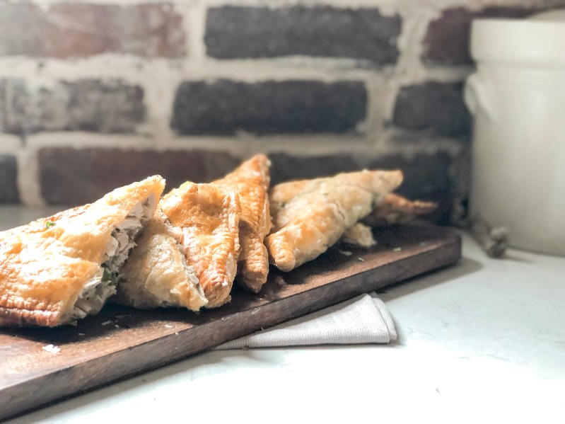 Chicken puff pastry