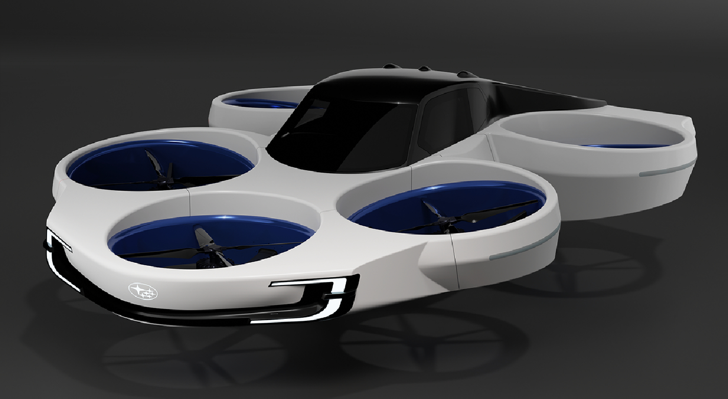 Subaru is showing off a flying car concept that basically looks like a giant drone